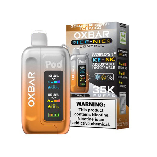 Oxbar | Ice-Nic Control | 14ML | 35,000 Puffs | Type-C Rechargeable