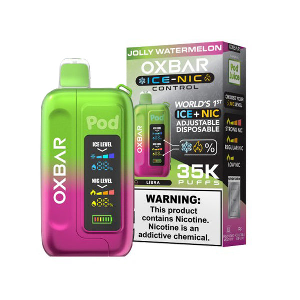Oxbar | Ice-Nic Control | 14ML | 35,000 Puffs | Type-C Rechargeable