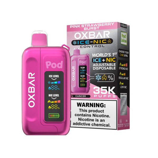 Oxbar | Ice-Nic Control | 14ML | 35,000 Puffs | Type-C Rechargeable
