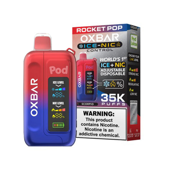Oxbar | Ice-Nic Control | 14ML | 35,000 Puffs | Type-C Rechargeable
