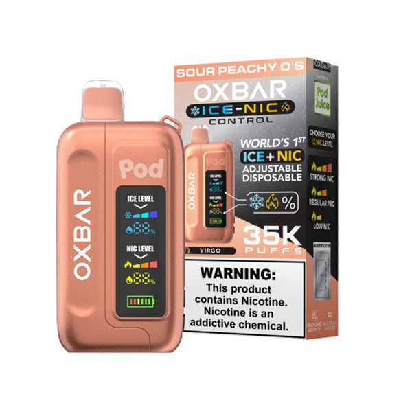 Oxbar | Ice-Nic Control | 14ML | 35,000 Puffs | Type-C Rechargeable