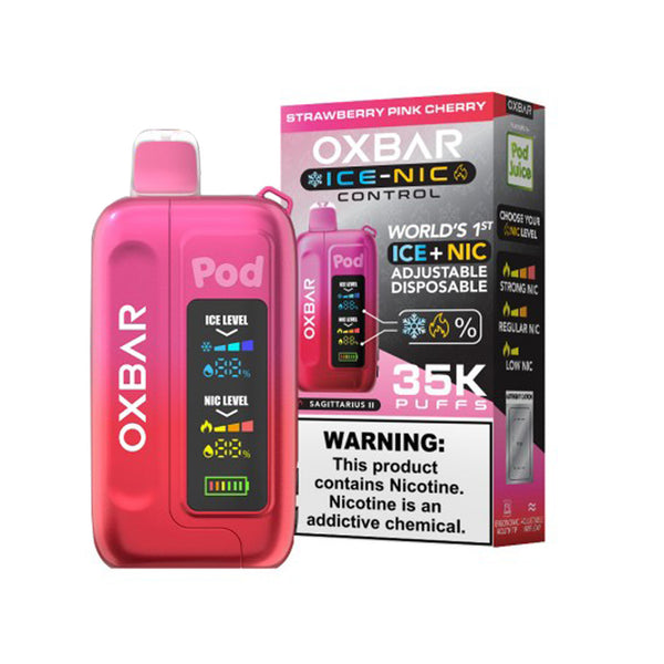 Oxbar | Ice-Nic Control | 14ML | 35,000 Puffs | Type-C Rechargeable