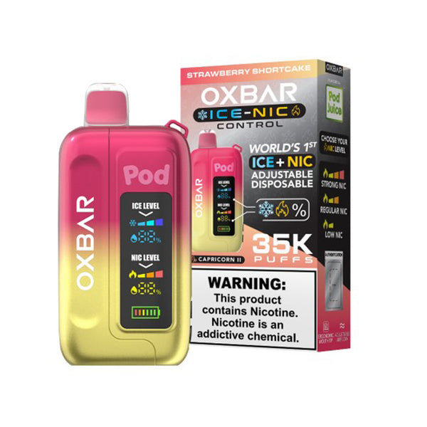 Oxbar | Ice-Nic Control | 14ML | 35,000 Puffs | Type-C Rechargeable