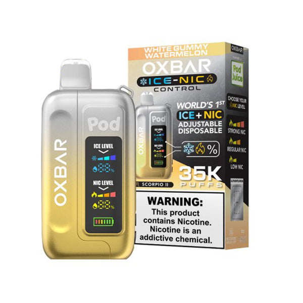 Oxbar | Ice-Nic Control | 14ML | 35,000 Puffs | Type-C Rechargeable