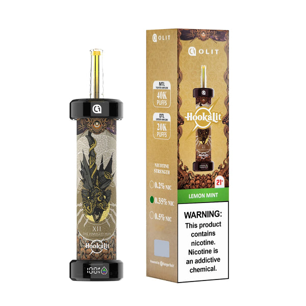 OLIT | HookaLit | 40ML | 40,000 Puffs | 3.5% | Type-C Rechargeable