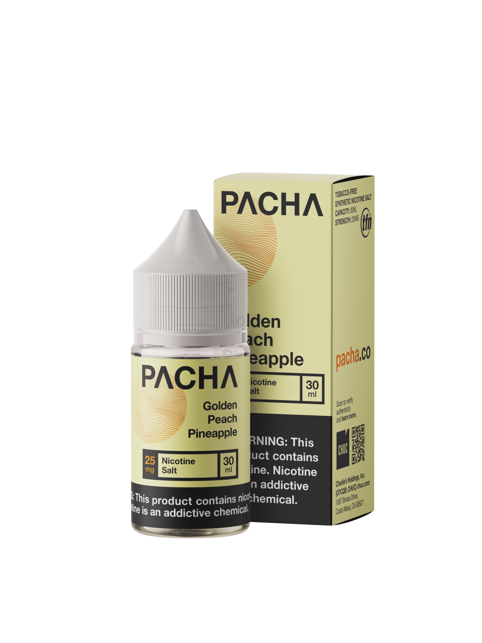 Pacha Mama Salts | Golden Peach Pineapple | 30ML