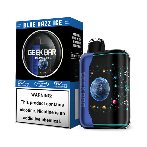 Geek Bar Platinum Edition | 18ML | 25000 Puffs | 5.0% | Type-C Rechargeable