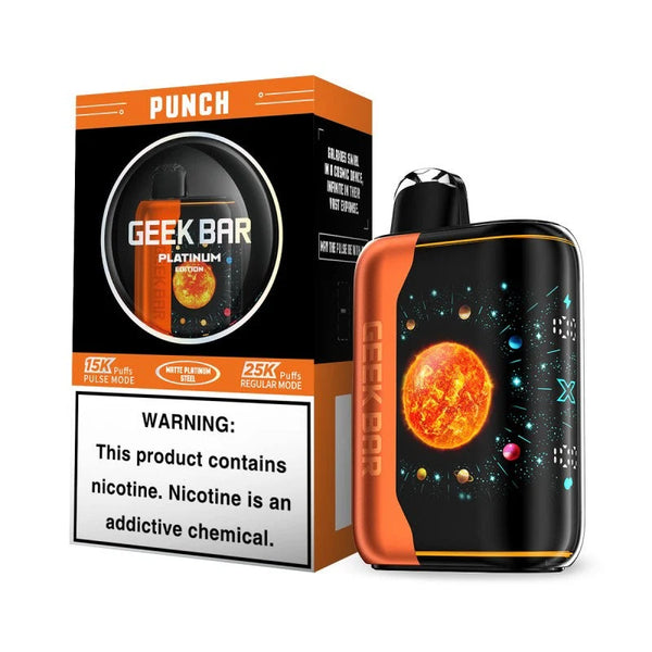 Geek Bar Platinum Edition | 18ML | 25000 Puffs | 5.0% | Type-C Rechargeable