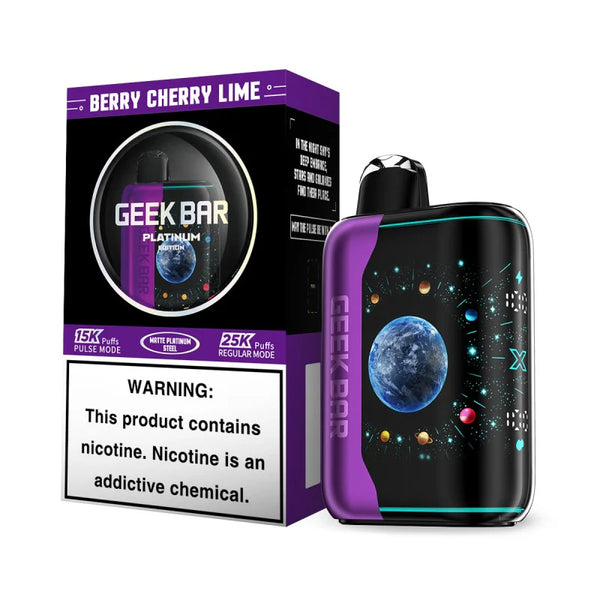 Geek Bar Platinum Edition | 18ML | 25000 Puffs | 5.0% | Type-C Rechargeable