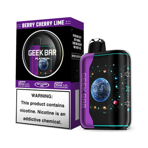 Geek Bar Platinum Edition | 18ML | 25000 Puffs | 5.0% | Type-C Rechargeable