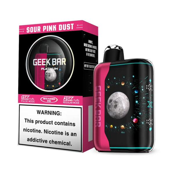 Geek Bar Platinum Edition | 18ML | 25000 Puffs | 5.0% | Type-C Rechargeable