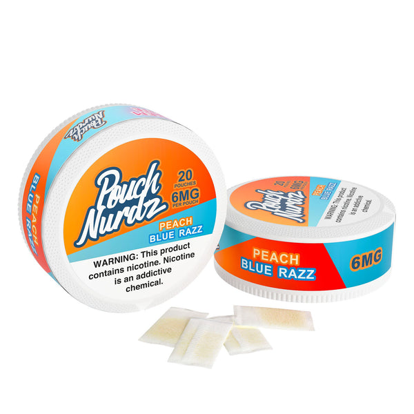 Pouch Nurdz Pouches | 20 Pouches | 6mg & 12mg