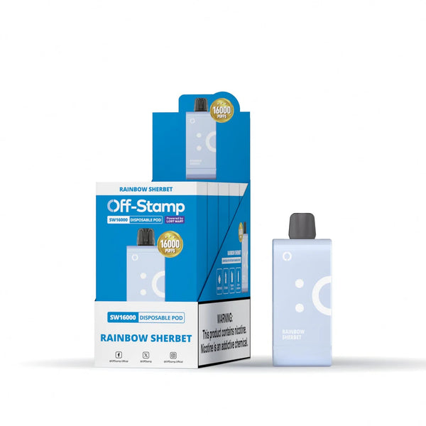 Off-Stamp Disposable Pod | 17Ml | 16,000 Puffs | 5.0%