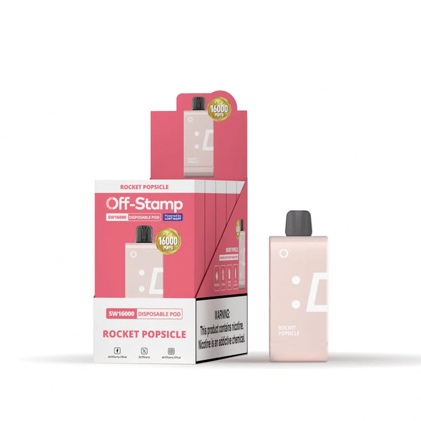 Off-Stamp Disposable Pod | 17Ml | 16,000 Puffs | 5.0%