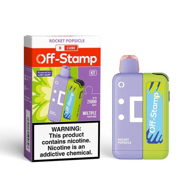 Off Stamp Cube Kit | 18ML | 25,000 Puffs | 5.0% | Type-C Rechargeable
