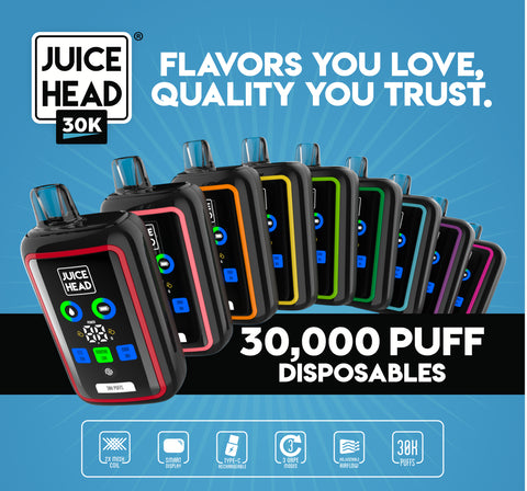 Juice Head 30K | 30,000 Puffs | 5.0% | Type-C Rechargeable
