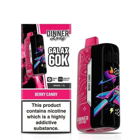 Dinner Lady Galax 60K | 24ML | 60,000 Puffs | 5.0% | Type-C Rechargeable