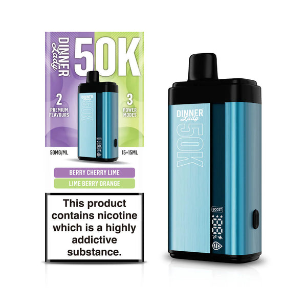 Dinner Lady | 30ML | 50,000 Puffs | 5.0% | Type-C Rechargeable