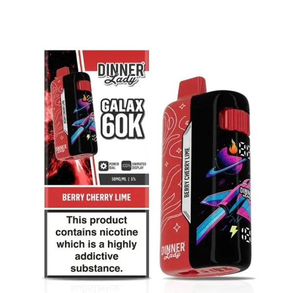 Dinner Lady Galax 60K | 24ML | 60,000 Puffs | 5.0% | Type-C Rechargeable