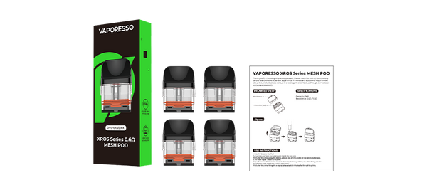 Vaporesso | Xros Pods | 4 Pack