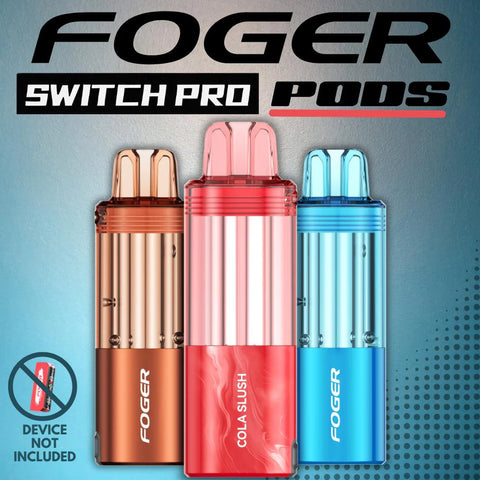 Foger Switch Pro Pod | 30,000 Puffs | 5.0% | Type-C Rechargeable