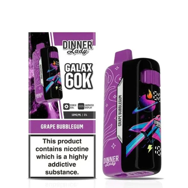 Dinner Lady Galax 60K | 24ML | 60,000 Puffs | 5.0% | Type-C Rechargeable