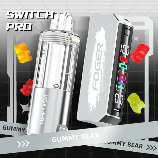 Foger Switch Pro Kit | 30,000 Puffs | 1050mAh | 5.0% | Type-C Rechargeable