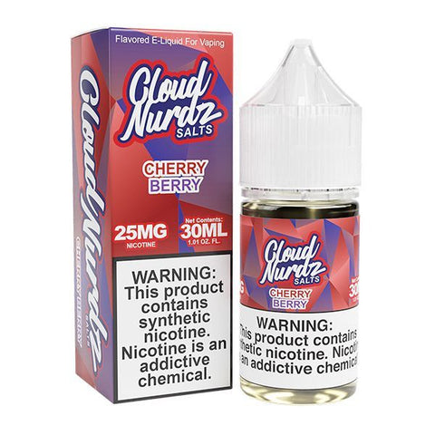 Cloud Nurdz Salt | Cherry Berry | 30ML