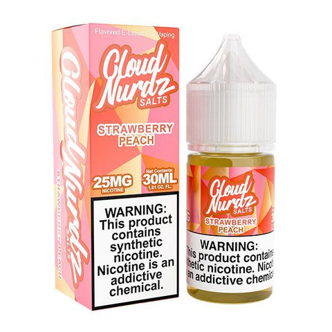 Cloud Nurdz Salt | Strawberry Peach | 30ML