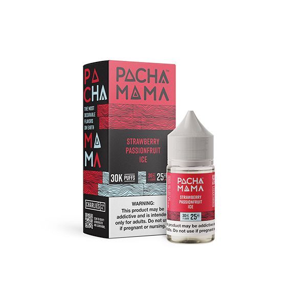 Pacha Mama Salts | Strawberry Passionfruit Ice | 30ML