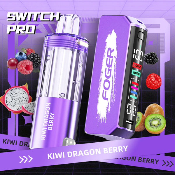 Foger Switch Pro Kit | 30,000 Puffs | 1050mAh | 5.0% | Type-C Rechargeable