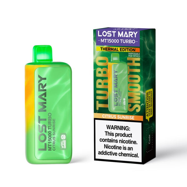 Lost Mary MT15000 Turbo | 16ML | 15,000 Puffs | 5.0% | Type-C Rechargeable