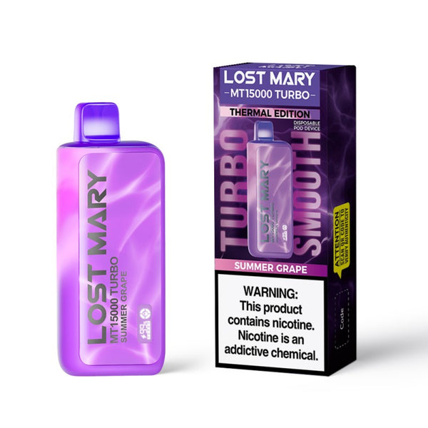 Lost Mary MT15000 Turbo | 16ML | 15,000 Puffs | 5.0% | Type-C Rechargeable