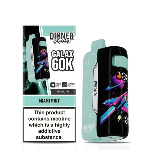 Dinner Lady Galax 60K | 24ML | 60,000 Puffs | 5.0% | Type-C Rechargeable