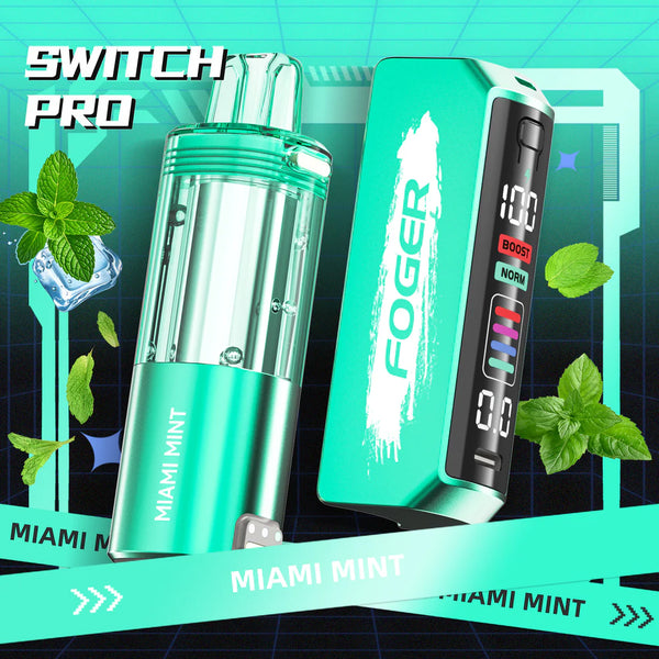 Foger Switch Pro Kit | 30,000 Puffs | 1050mAh | 5.0% | Type-C Rechargeable