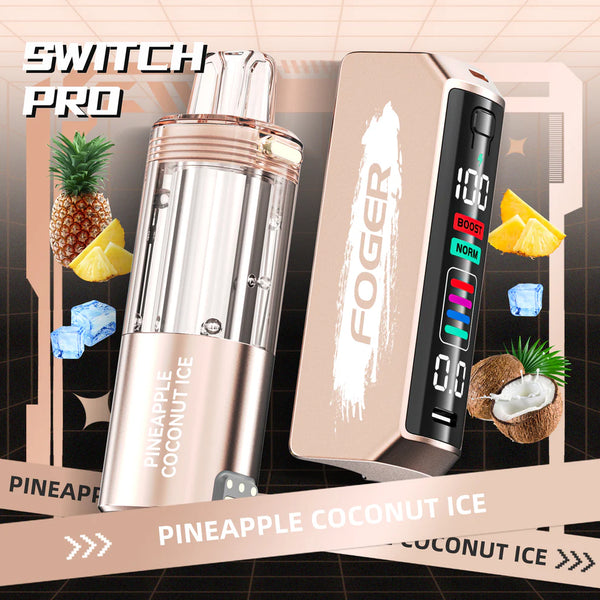Foger Switch Pro Kit | 30,000 Puffs | 1050mAh | 5.0% | Type-C Rechargeable