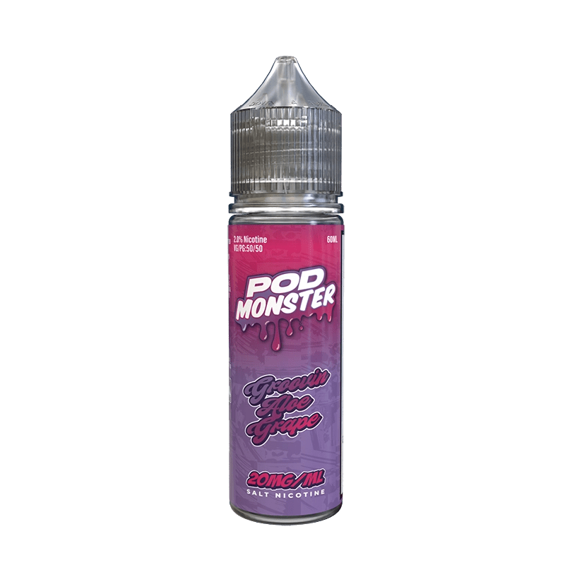 Pod Monster Salt | Groovin Aloe Grape | 60ML