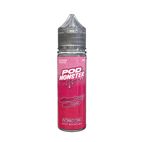 Pod Monster Salt | Strawberry Scoops | 60ML