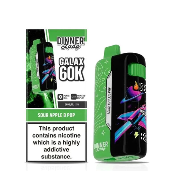 Dinner Lady Galax 60K | 24ML | 60,000 Puffs | 5.0% | Type-C Rechargeable