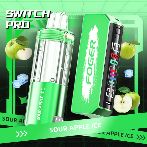 Foger Switch Pro Kit | 30,000 Puffs | 1050mAh | 5.0% | Type-C Rechargeable