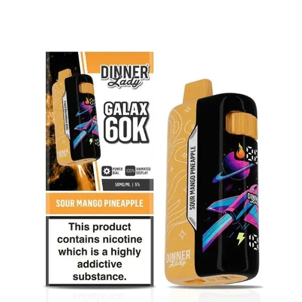 Dinner Lady Galax 60K | 24ML | 60,000 Puffs | 5.0% | Type-C Rechargeable