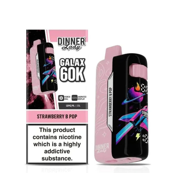 Dinner Lady Galax 60K | 24ML | 60,000 Puffs | 5.0% | Type-C Rechargeable
