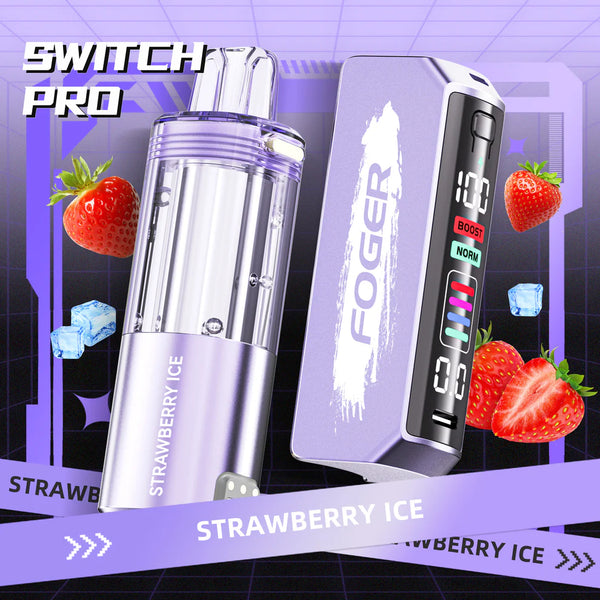 Foger Switch Pro Kit | 30,000 Puffs | 1050mAh | 5.0% | Type-C Rechargeable