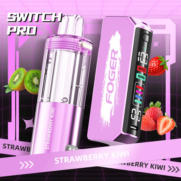 Foger Switch Pro Kit | 30,000 Puffs | 1050mAh | 5.0% | Type-C Rechargeable