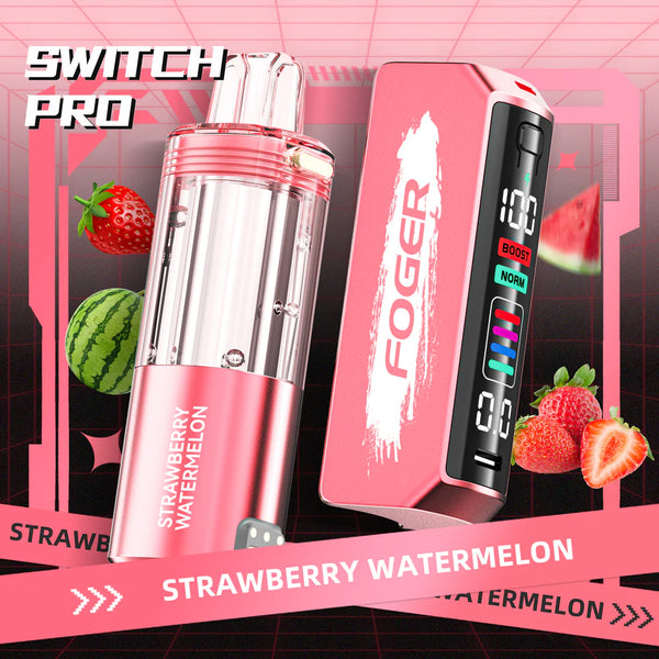 Foger Switch Pro Kit | 30,000 Puffs | 1050mAh | 5.0% | Type-C Rechargeable