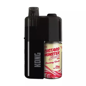 Kong X Custard Monster Swirl Disposable | Strawberry Vanilla | 30ML | 50,000 Puffs | Type-C Rechargeable