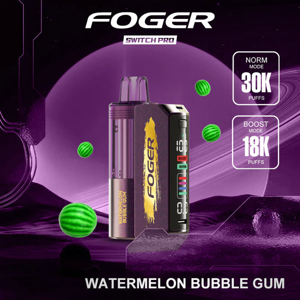 Foger Switch Pro Kit | 30,000 Puffs | 1050mAh | 5.0% | Type-C Rechargeable