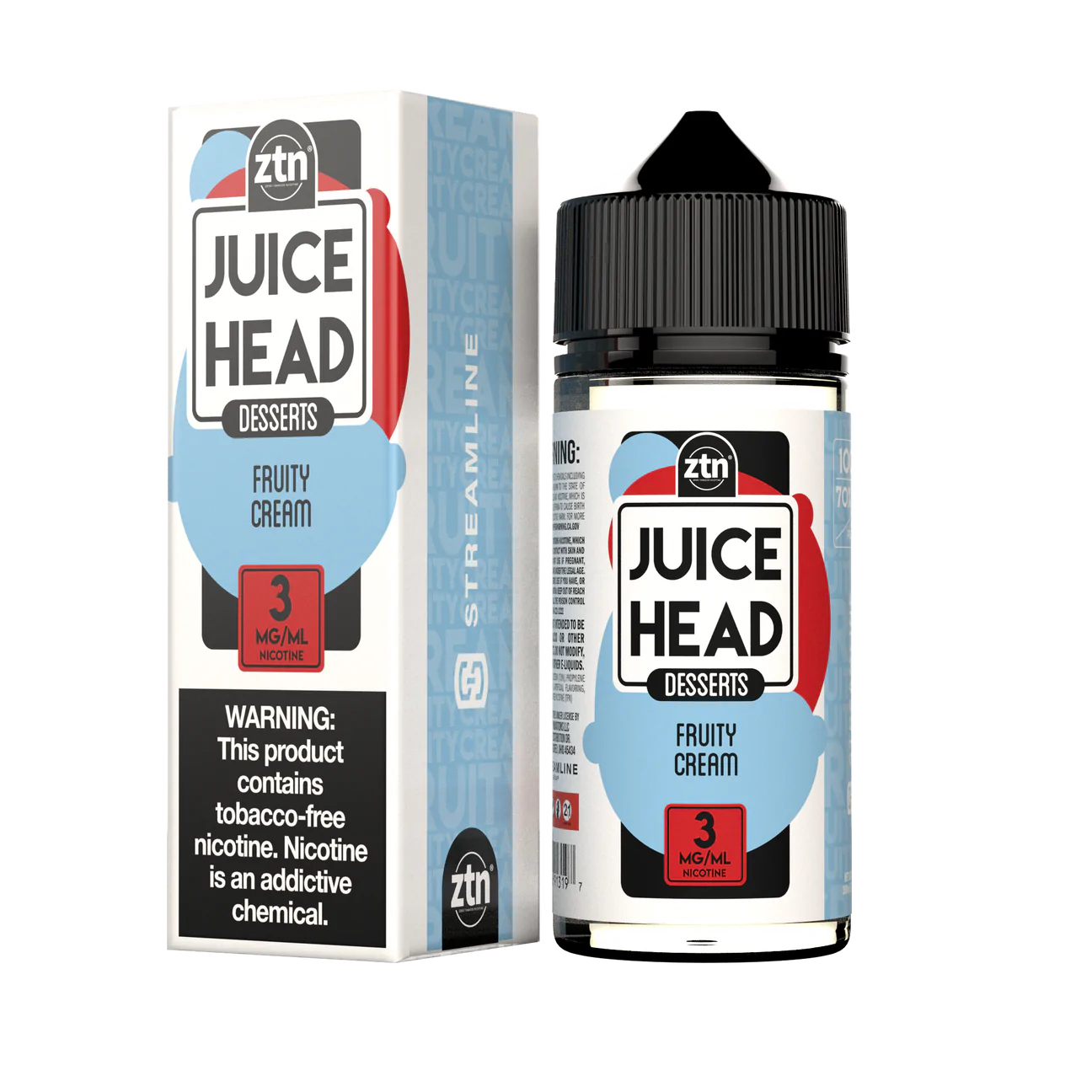 Juice Head | Fruity Cream | 100ML