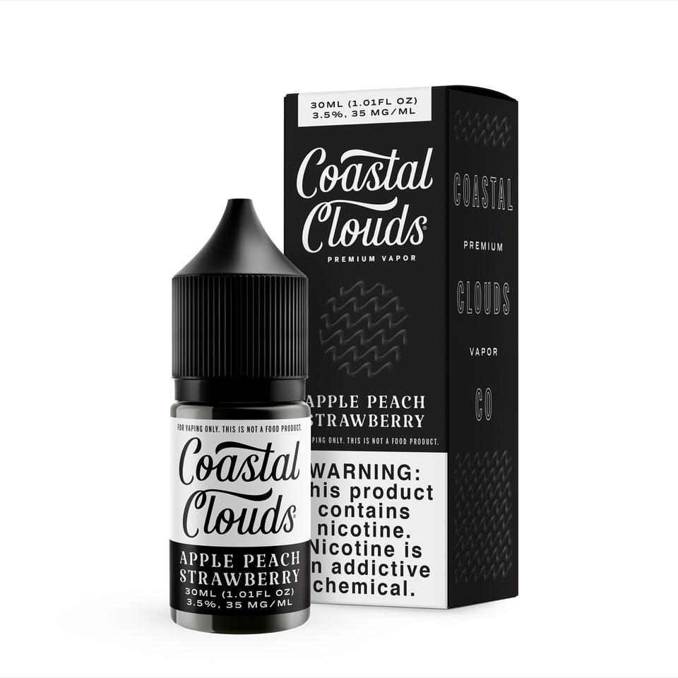 Coastal Clouds Salt | Apple Peach Strawberry | 30ML