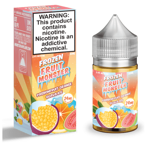 Frozen Fruit Monster Salt | Passionfruit Orange Guava | 30ML